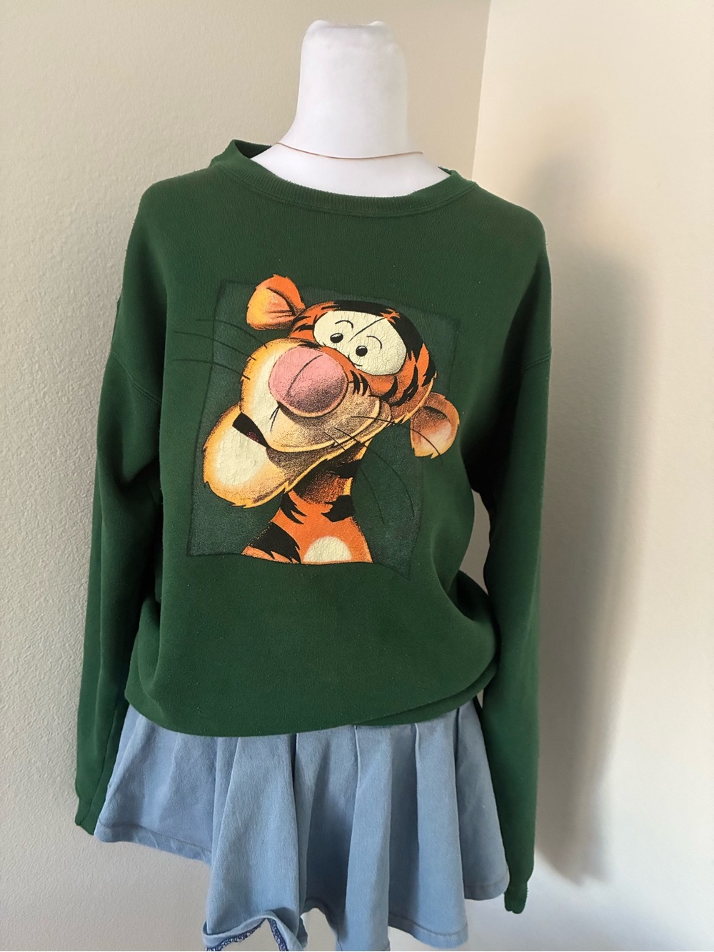 Disney Dark Green Tigger Sweatshirt 💚